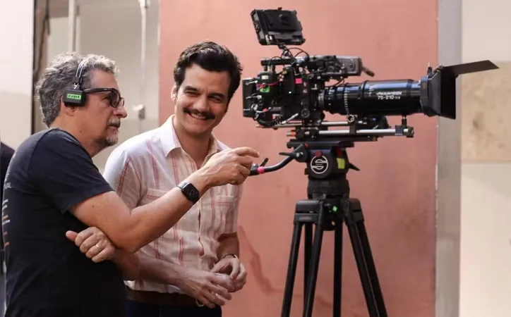 Kleber Mendonça Filho e Wagner Moura