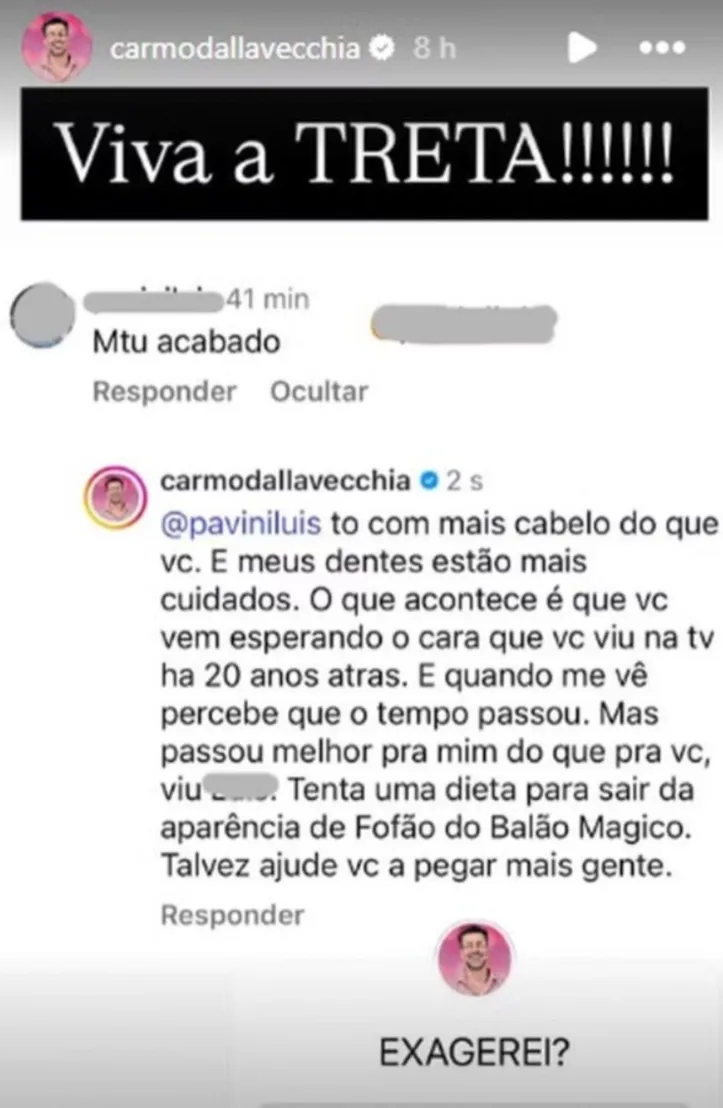 Comentário de Carmo Dalla Vecchia