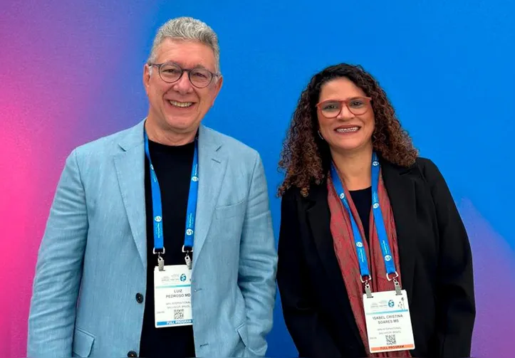 Luiz Fernando Pedroso e Isabel Castelo Branco representaram a Holiste em evento de Saúde Mental, em Los Angeles
