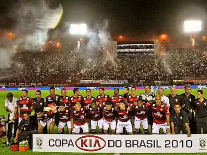Vitória foi vice-campeão da Copa do Brasil em 2010