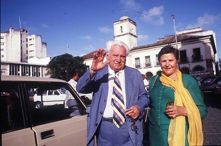 Jorge Amado e Zélia Gattai