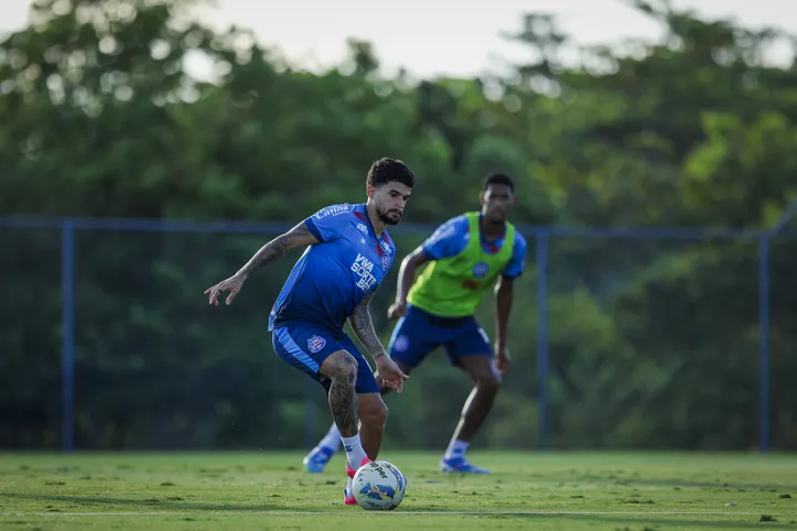 Cauly em treino do Tricolor