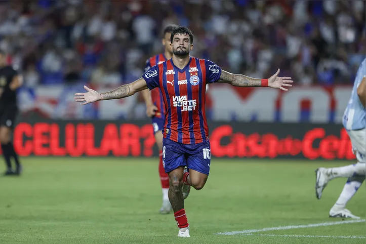 Cauly marcou o gol do triunfo do Bahia contra Paysandu