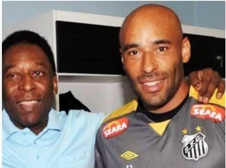 Edinho e seu pai, Pelé