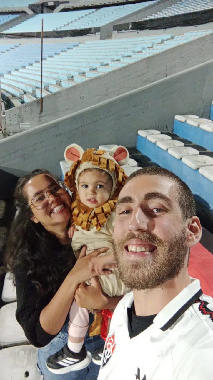 Rodrigo, Iara e Laressa no Centenário