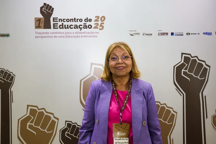 Deusdete Carrilho, assessora técnica da Secretaria de Educação de SFC