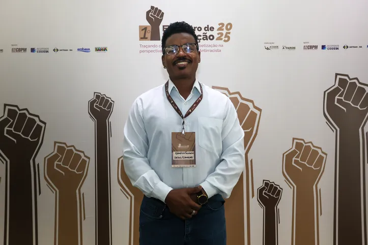 Edmario Ferreira, assessor técnico de políticas públicas educacionais antirracistas e professor da rede municipal de Camaçari