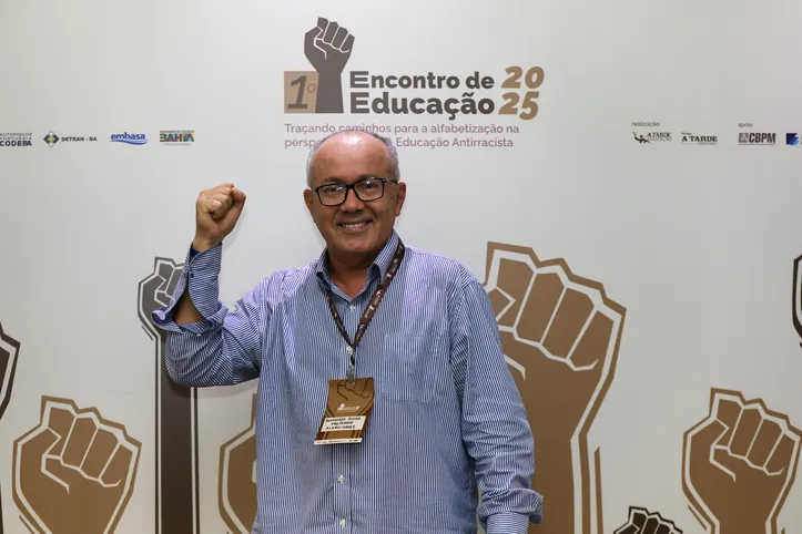 Domingos Sousa, professor do Núcleo Territorial de Educação Alagoinhas (NTE 18)
