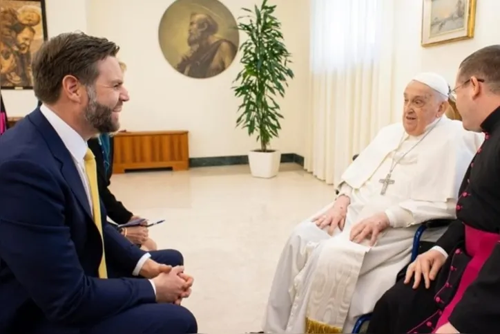 Papa Francisco encontra com vice-presidente dos Estados Unidos