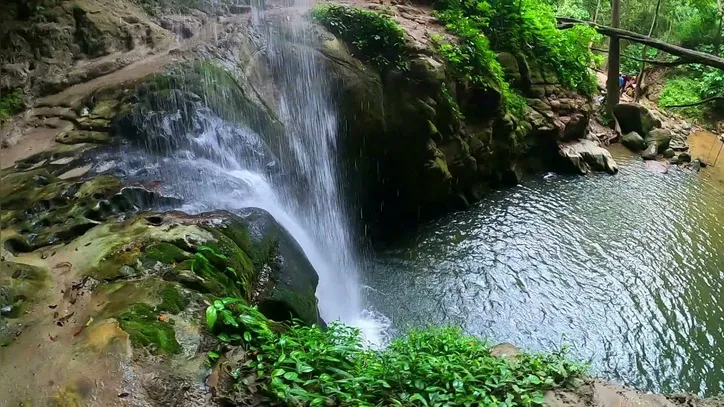 Cachoeira do Urubu está localizada no Santo Amaro