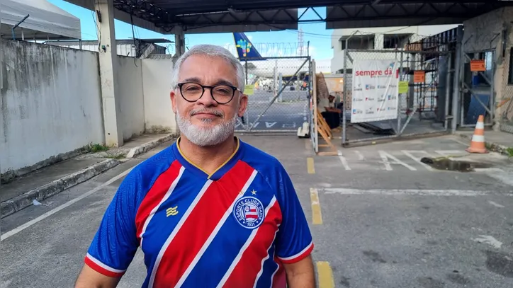 Paulo Feitosa, torcedor do Bahia