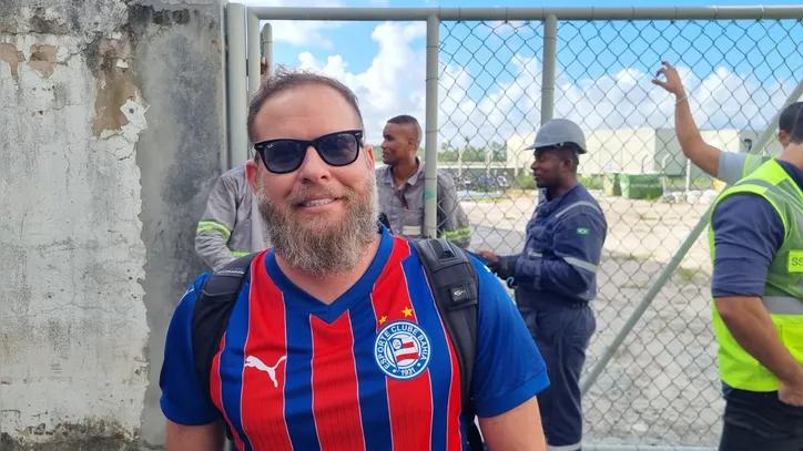 André Matos, torcedor do Bahia