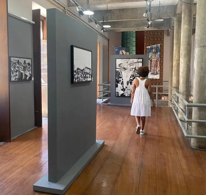 Exposição na Casa do Benin