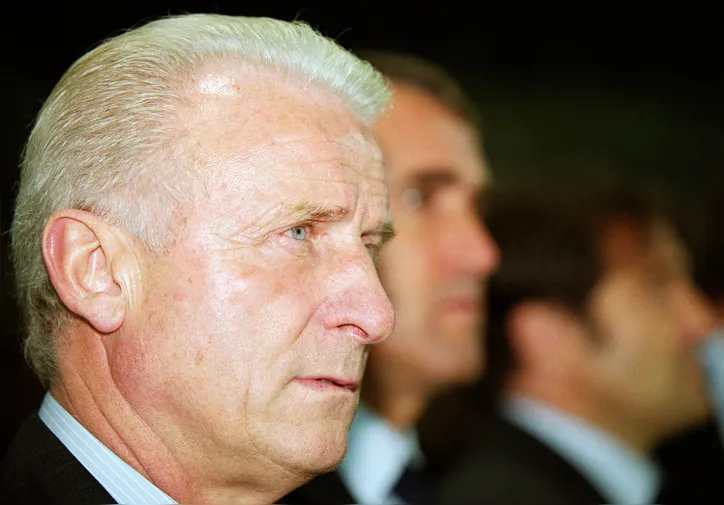 Giovanni Trapattoni, ex-técnico da Seleção Italiana