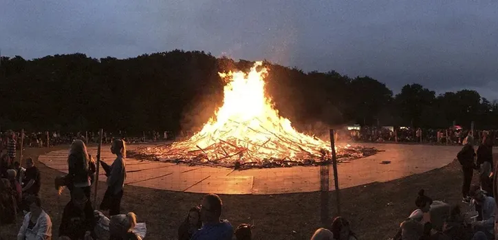 Sankthans, uma festa religiosa em memória de João Batista, Noruega