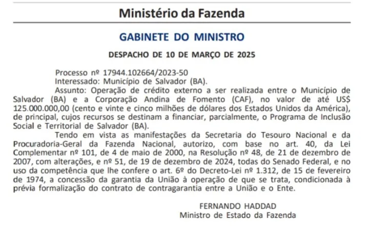 Imagem ilustrativa da imagem Teleférico Salvador: Governo autoriza empréstimo de R$ 728 milhões