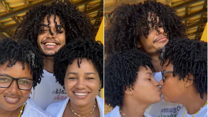O influencer digital Yuri Pereira, 25 anos, já foi vítima de violência na internet por ser filho de mãe lésbica