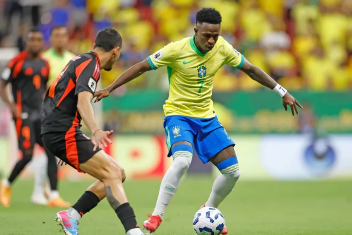 Vinicius Jr. pela Seleção Brasileira