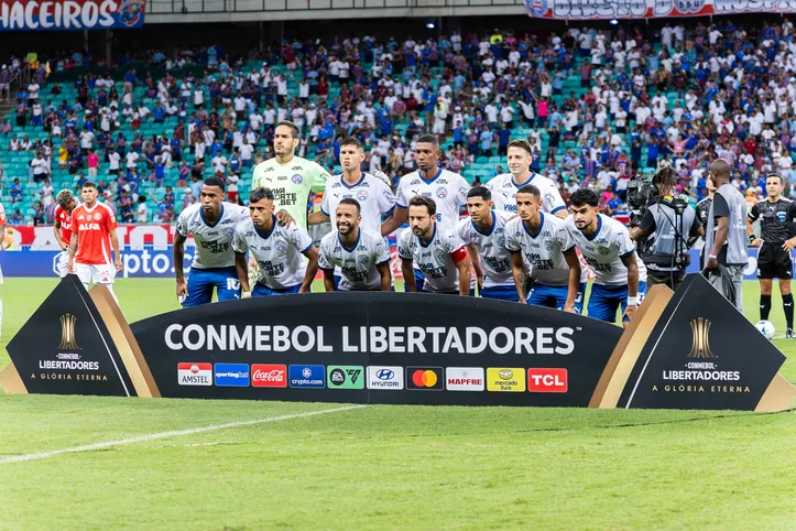 Time do Bahia que enfrentou o Inter na Libertadores de 2025