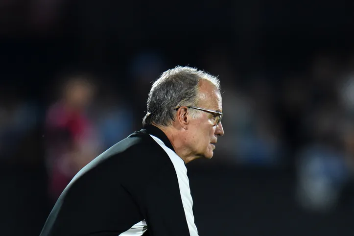 Marcelo Bielsa, treinador do Uruguai