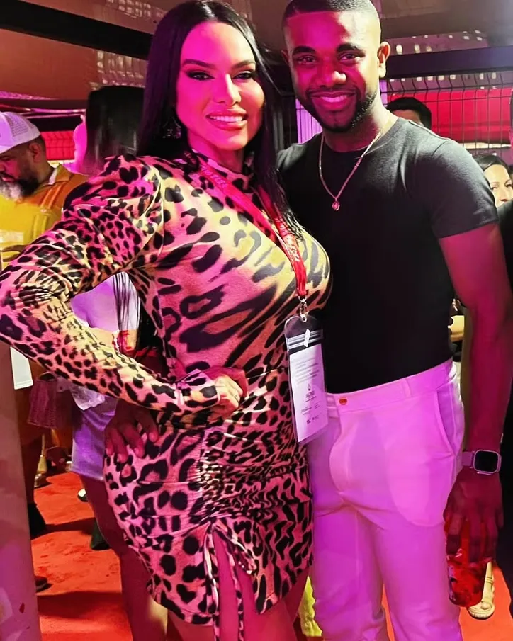 Davi Brito e Tamires Assis