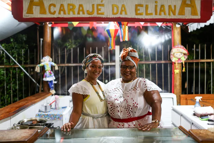 Acarajé da Eliana,  no Costa Azul