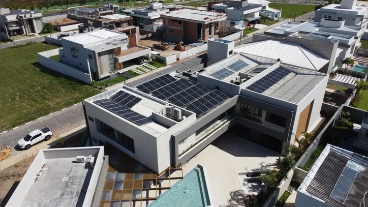 Usina fotovoltaica residencial em Feira de Santana
