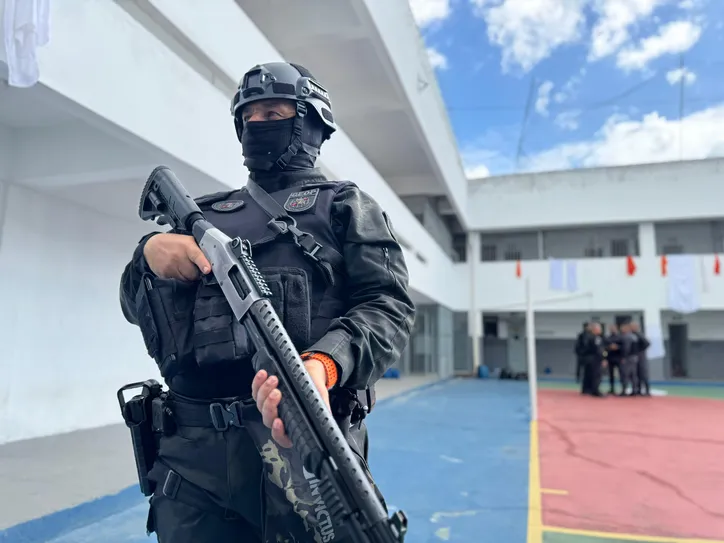 Imagem ilustrativa da imagem Força Penal Nacional inicia operação no Conjunto Penal de Eunápolis