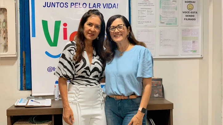 Sônia Argollo e Graça Gomes: juntas fazendo a diferença