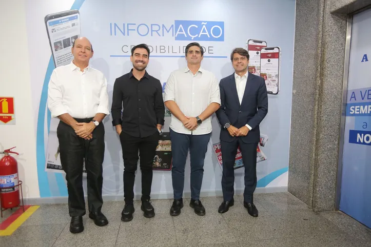 Luciano Neves, Junior Marabá, João Melo Leitão e Paulo Câmara