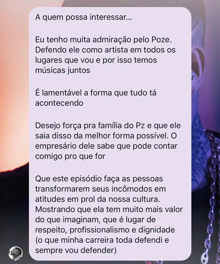 Publicação feita por Filipe Ret
