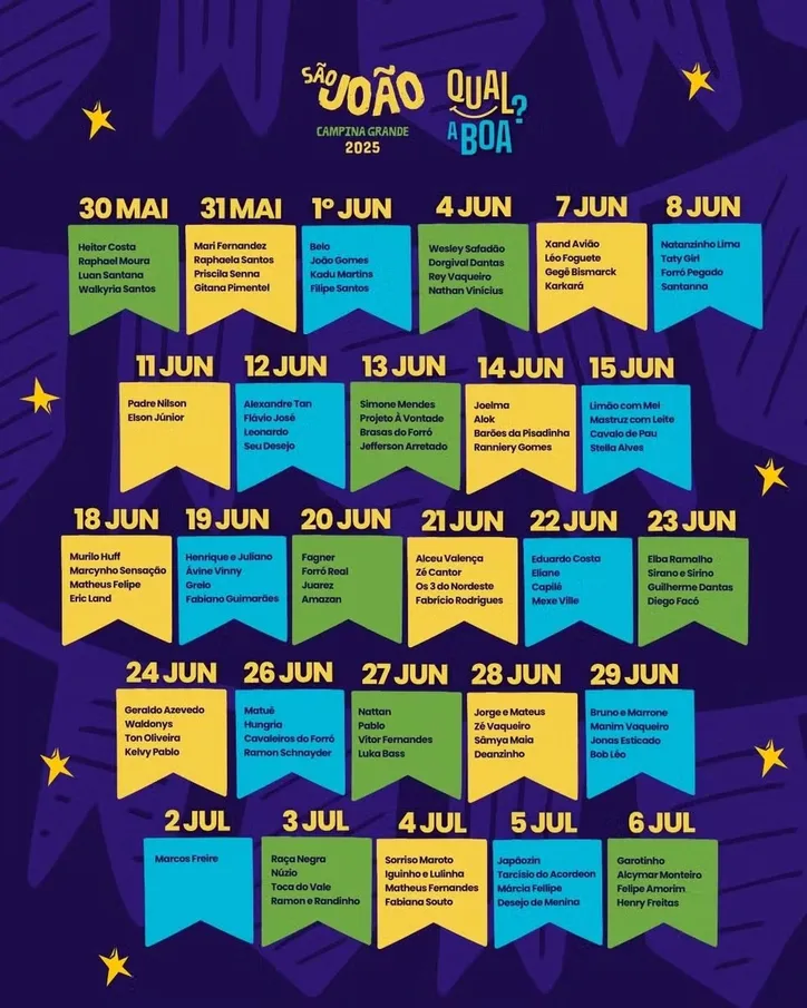 Programação de Campina Grande