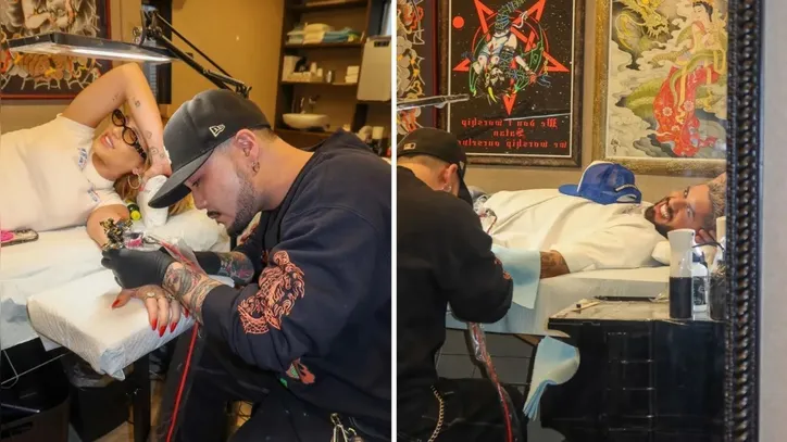 Virginia Fonseca e Zé Felipe fizeram tatuagem de casal