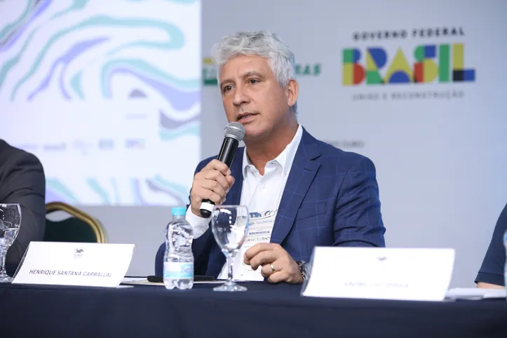 Henrique Carballal no evento
