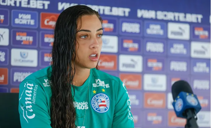 Yanne, goleira de 22 anos do Bahia