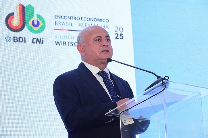 Presidente da Fieb, Carlos Passos.