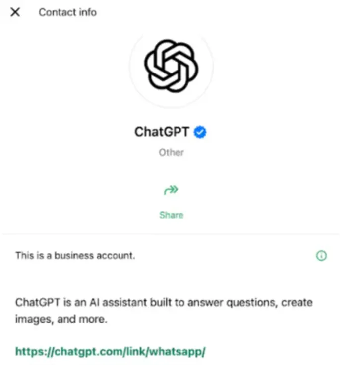 ChatGPT permite geração de imagem no WhatsApp