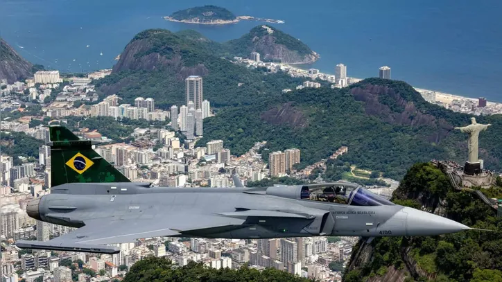 Caça F-39 Gripen é conhecido pela tecnologia de ponta, versatilidade e adaptabilidade