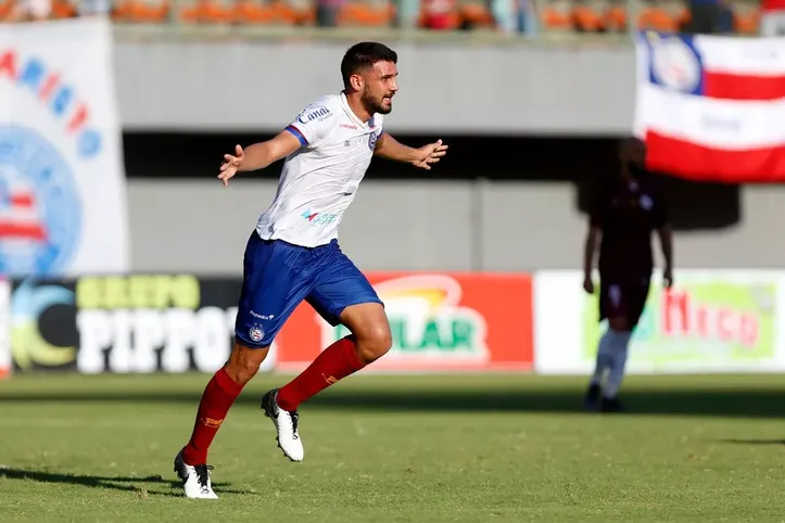 Ignácio em campo pelo Bahia