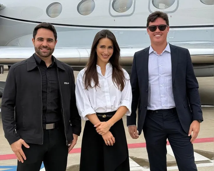 Caio Amaral Rangel, Amanda Verjovsky e Eric Santos Coite