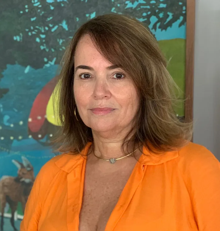 A diretora da Saladearte, Suzana Argollo