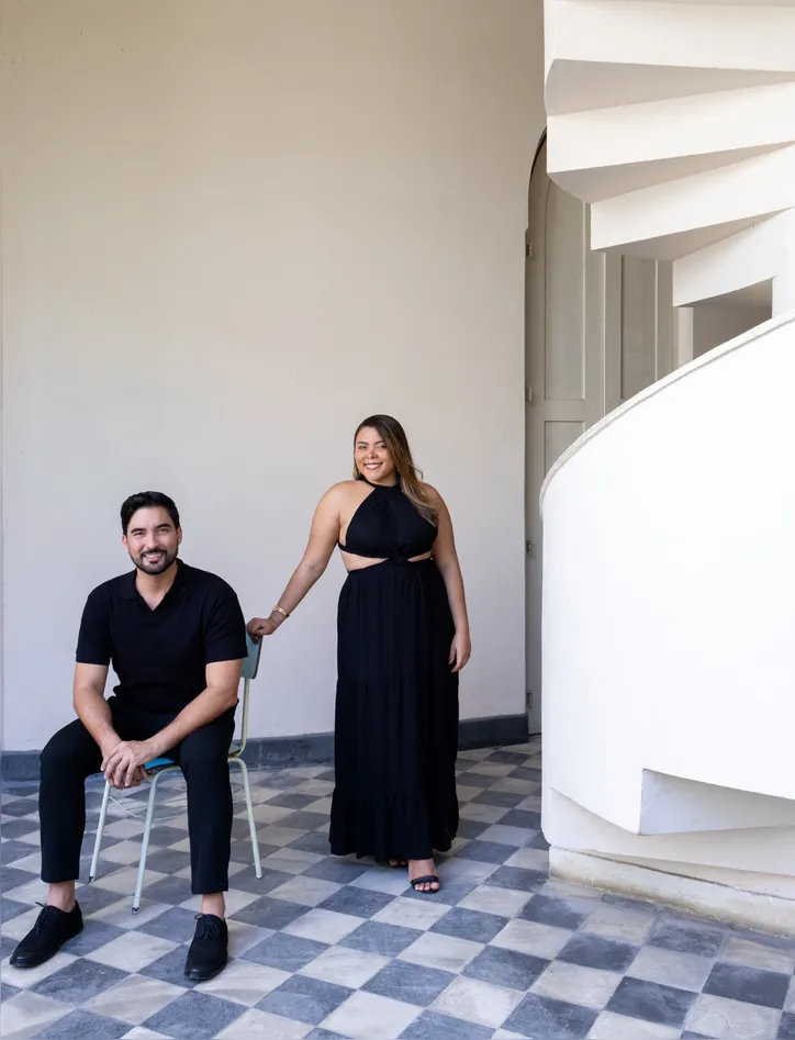 Taís Silva e Lucas Bacelar
