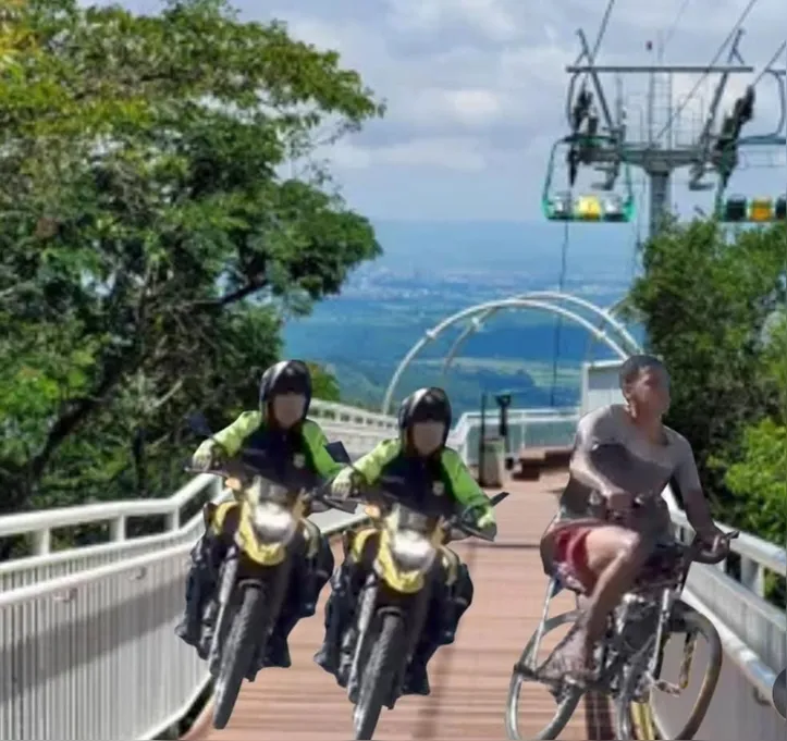 Imagem ilustrativa da imagem Jovem em bicicleta motorizada dá baile em agentes de trânsito durante perseguição