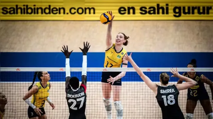 Julia Bergmann foi o grande destaque da Seleção