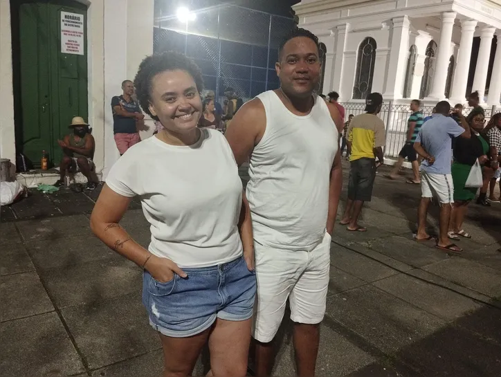 Thaislane e marido