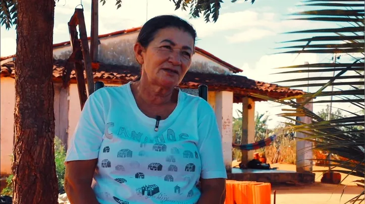 Dona Maria Alves, artesã e produtora rural