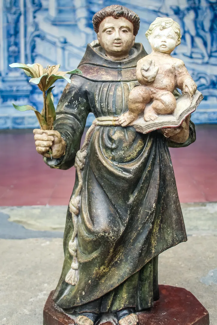 Esta pode ser a verdadeira imagem do Santo Antônio de Itapuã