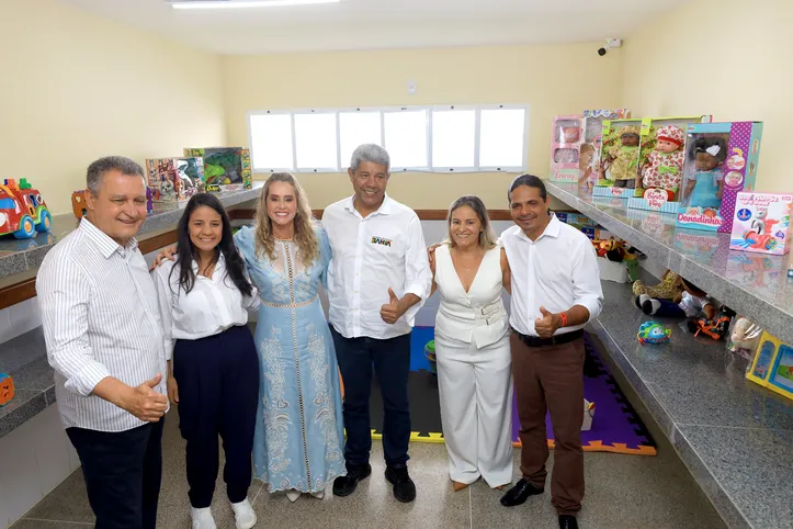 Jerônimo também inaugurou uma creche no município