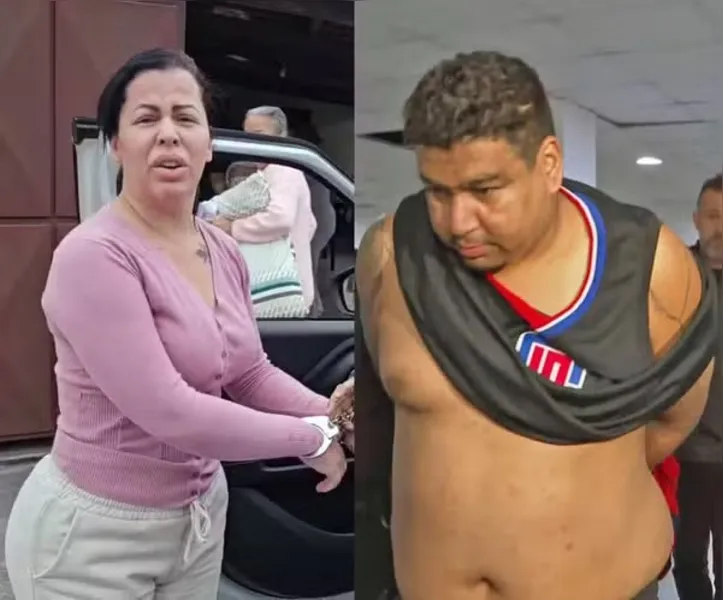 Suspeitos presos, Ana Lúcia Ferreira e Gustavo Miranda de Jesus