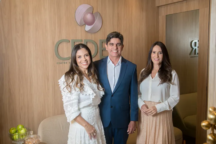Emanuela Pimenta, Luiz Maurício e Luana Cordeiro lançam o programa Fibro360